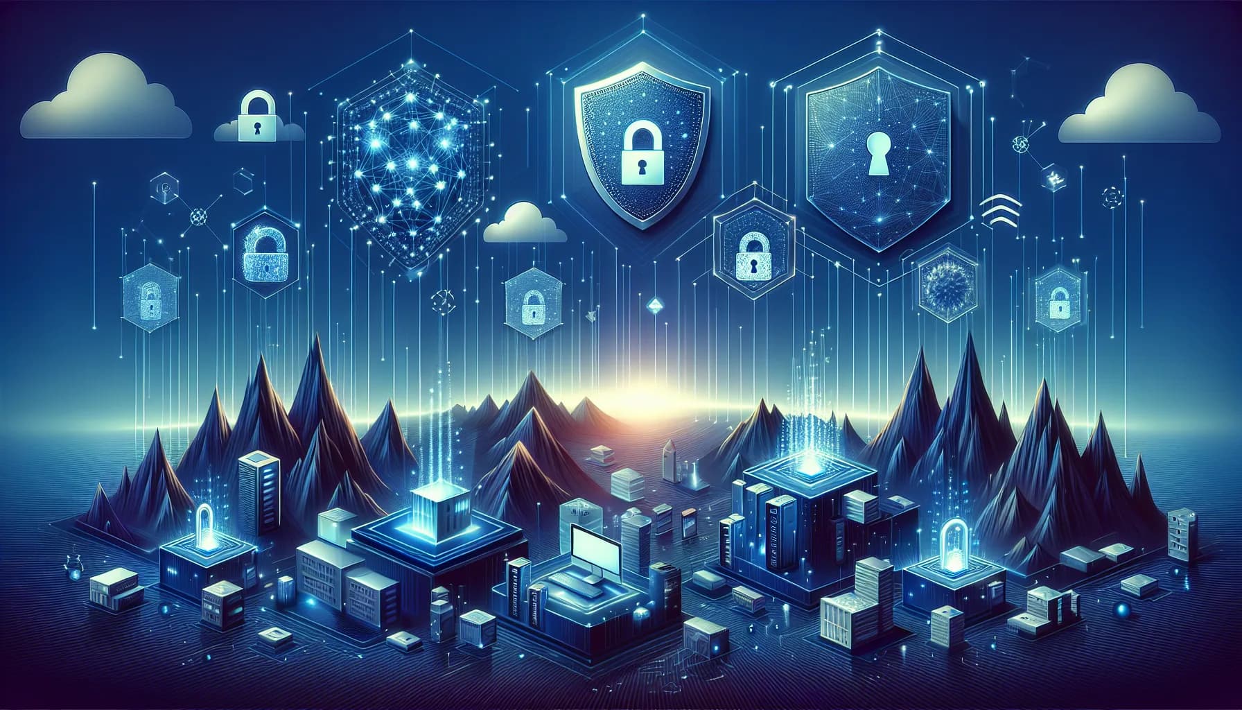 Illustration for M2M SIM Security: Preventing Cloning and Tampering - Security and Cybersecurity concept visualization
